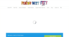 Desktop Screenshot of peachsneetfeet.com